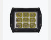 HJG 9 LED SINGLE SQUARE PLAIN WHITE WITH SHADE