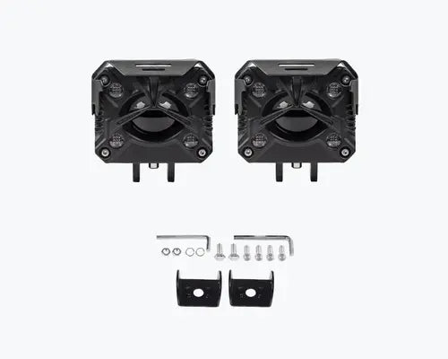 HJG SINGLE LED TRIDENT LENSE FOG LIGHT PAIR