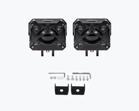 HJG SINGLE LED TRIDENT LENSE FOG LIGHT PAIR