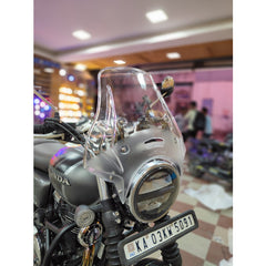 MotoCare polycarbonate visor for Honda Hness CB350 Clear 
