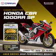 CRANK1 CRM1309 Ceramic Front Brake Pads for Honda CBR1000RR SP 2018 HH Rated Motorcycle Brake Pads