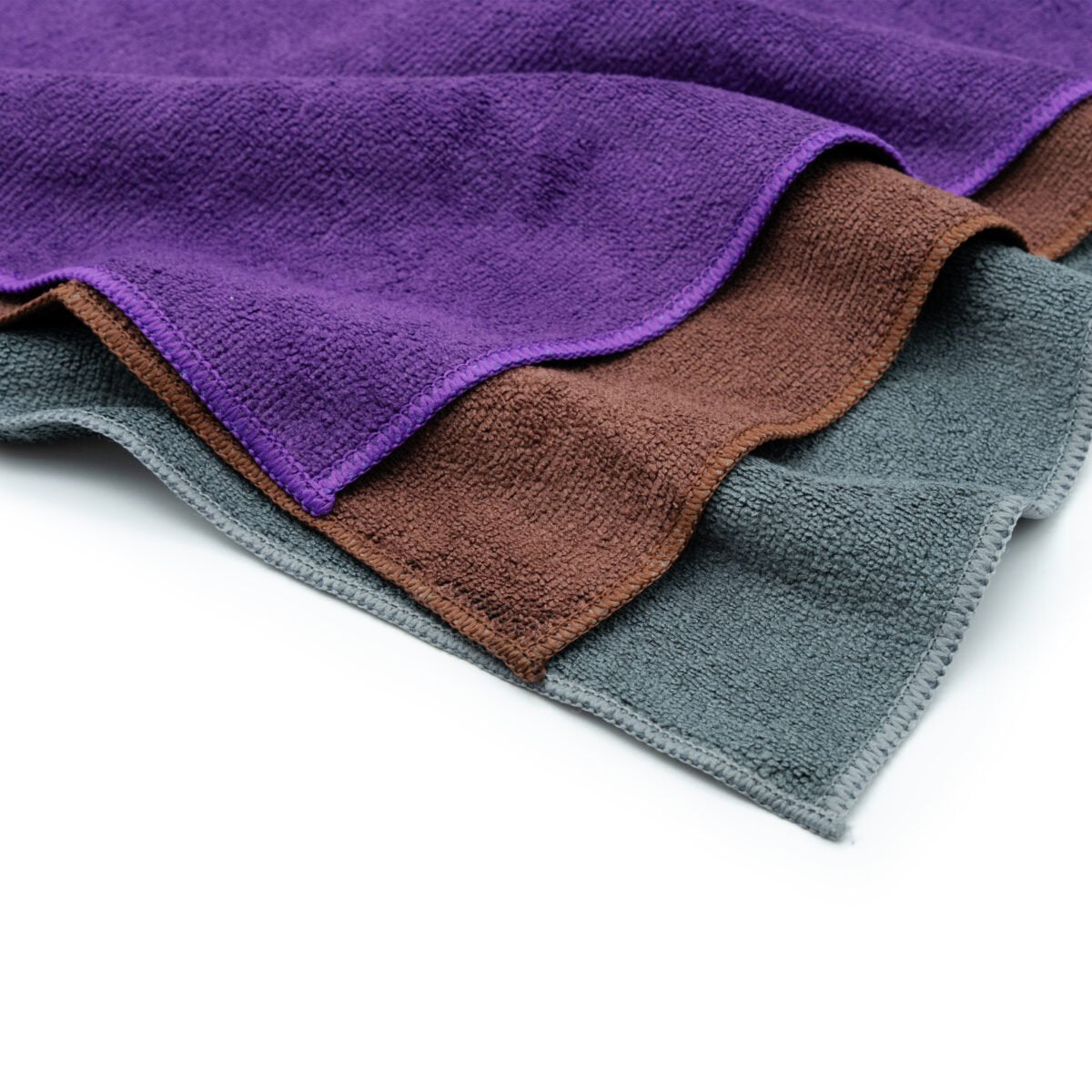 HP Vaahn microfiber cleaning cloth 40x40cm 340 GSM pack of 3 lint free detailing towels