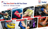 HP Vaahn microfiber cleaning cloth 50x50cm 340 GSM lint free detailing towel