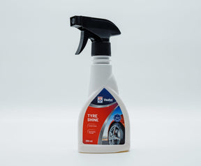 HP Vaahn tyre shine spray giving wet look glossy finish