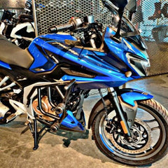 Hyperrider Bajaj Pulsar N250 F250 Crash Guard with CNC Delrin Frame Sliders