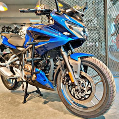 Hyperrider Bajaj Pulsar N250 F250 Crash Guard with CNC Delrin Frame Sliders