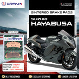 CRANK1 CB744 Sintered Front Brake Pads for Suzuki Hayabusa (2021 Onwards) | LEGUNDARY Custom
