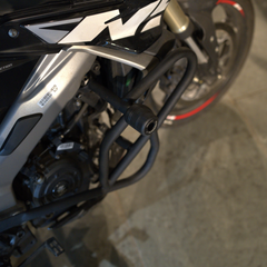 Hyperrider Bajaj Pulsar NS400Z Heavy Duty Crash Guard Steel Engine Protection Accessory