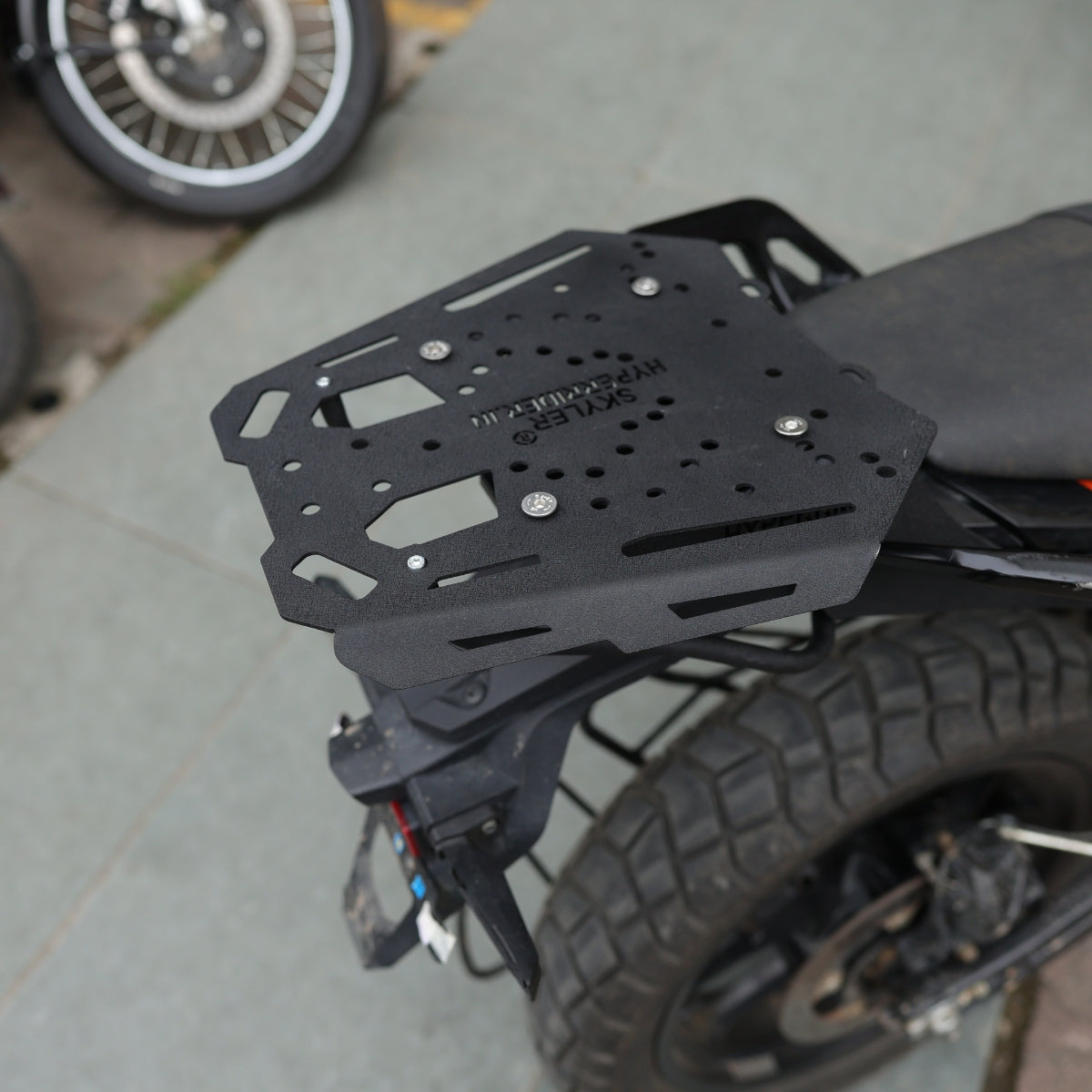 Hyperrider Top Rack with Plate for KTM 250 Adventure X and 390 Adventure X 2025
