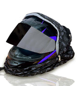 Guardian Gears Sidekick foldable waterproof helmet bag for full-face motorcycle helmet