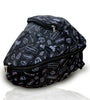 Guardian Gears Sidekick foldable waterproof helmet bag for full-face motorcycle helmet