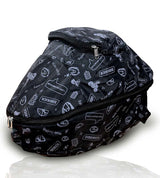 Guardian Gears Sidekick foldable waterproof helmet bag for full-face motorcycle helmet