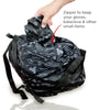 Guardian Gears Sidekick foldable waterproof helmet bag for full-face motorcycle helmet