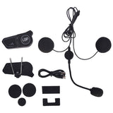 LGP F20 Pro Bluetooth 6.1 helmet headset installed on motorcycle helmet
