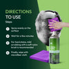 VISTA Auto Care Helmet Cleaner Combo with Helmet Kleen Spray 125 ml and 300 GSM microfiber cloth