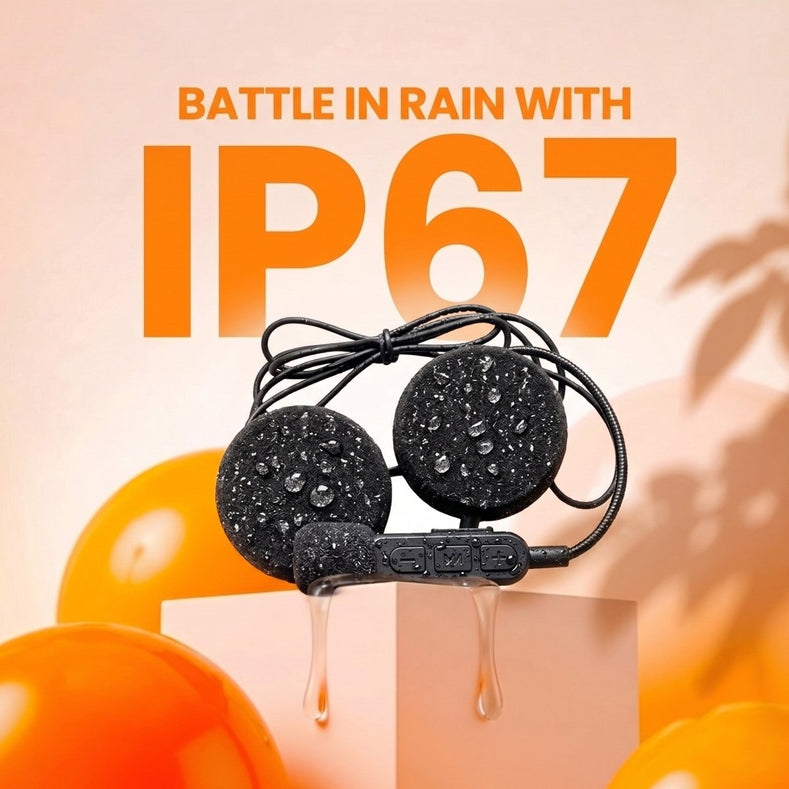 LGP BT30 Bluetooth motorcycle helmet headset with microphone

