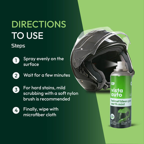 Vista Auto Helmet Kleen Pro Earth Mint 125 ml

