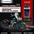 CRANK1 CFB854 carbon rear brake pads for Harley-Davidson Heritage Softail Classic 2004-2014