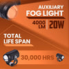 LGP Mini 20W LED fog lamp for bike

