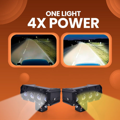 LGP DK400 LED projector fog lamp for bike and car
