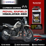 CRANK1 Carbon Rear Brake Pads CFB312 for Royal Enfield Himalayan 450, KTM Duke, BMW GS, Ducati Scrambler, Triumph Speed 400 and Adventure Motorcycles