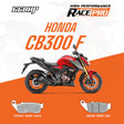 66BHP Race Pro Sintered Brake Pads for Honda CB300F Front 66RP-156-2 Rear 66RP-182 high performance braking upgrade