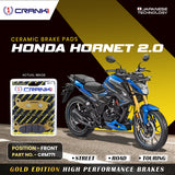 CRANK1 Ceramic Front Brake Pads CRM771 for Honda Hornet 2.0 HH Rated Motorcycle Disc Brake Pads