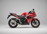 Barrel Rogue 2.0 slip-on exhaust with link pipe for Honda CBR 250R motorcycle