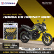 CRANK1 Ceramic Rear Brake Pads CRM281 for Honda CB Hornet 160R (2019) HH Rated Motorcycle Brake Pads