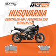 66BHP Race Pro Sintered Brake Pads for Husqvarna Svartpilen 401 250 Vitpilen 250 Front 66RP-9068 Rear 66RP-953