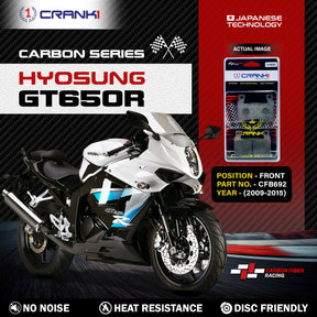 CRANK1 CFB692 Carbon Brake Pads Front for Hyosung GT650R GT650N