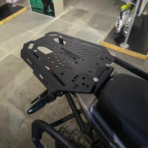 Hyperrider Top Rack Type 2 for TVS Apache RTX 300 – Heavy-Duty Luggage Carrier and Top Box Mount