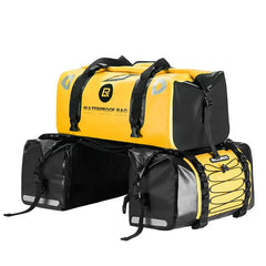 Moto Guard RockBro 60L Yellow Duffle Tail Bag for Motorcycle Touring