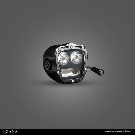 ZANA Fog Light ZFL-70 Universal LED Fog Lights with Bluetooth Controller, Dual Colour Beam and CNC Aluminium Body | Legendary Custom