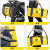 Moto Guard RockBro 60L Yellow Duffle Tail Bag for Motorcycle Touring
