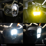 ZANA Fog Light ZFL-70 Universal LED Fog Lights with Bluetooth Controller, Dual Colour Beam and CNC Aluminium Body | Legendary Custom