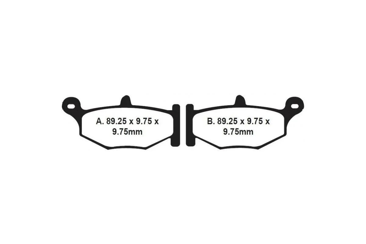 EBC Double H FA379HH sintered front brake pads for Suzuki GSX1300R Hayabusa 2008-2012