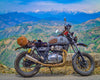 SS Motocorp 2x1 Full System Exhaust Fat Can for Royal Enfield Interceptor 650 Continental GT 650 with Y Joint