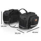 Guardian Gears Stallion 50L expandable motorcycle saddlebags