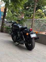 SS Motocorp Slip-On Exhaust Black Finish for Royal Enfield Shotgun 650 Pair