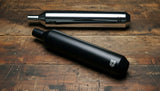 SS Motocorp Slip-On Exhaust for Royal Enfield Classic Reborn 350 Steel Polished Matte Black Finish