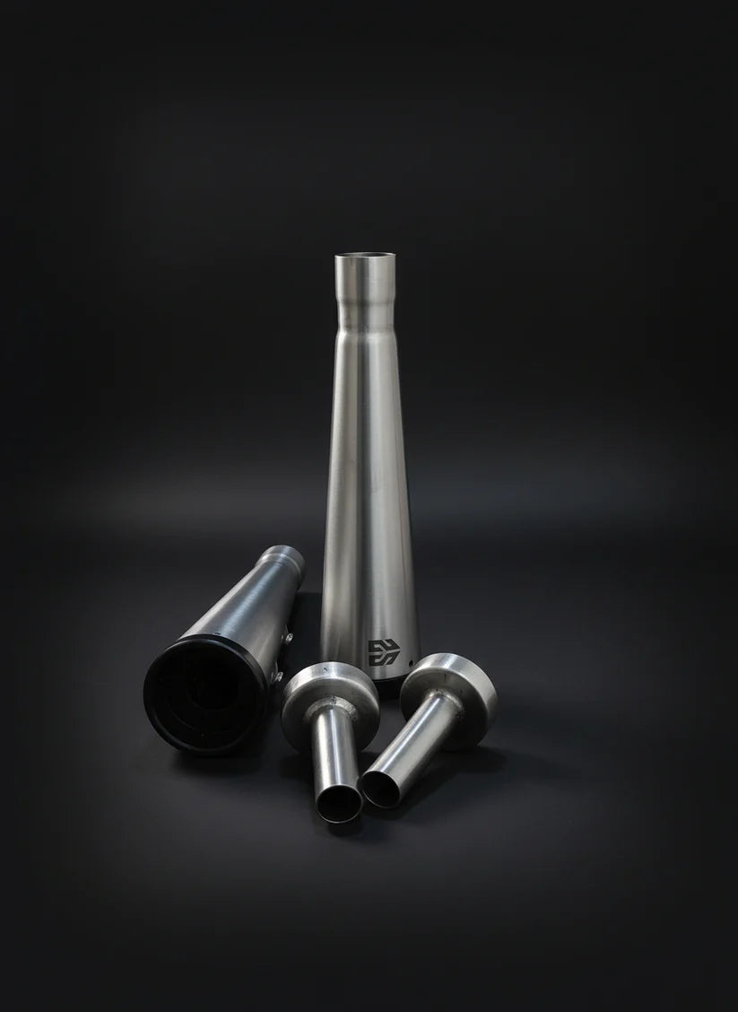 SS Motocorp Slim Can Slip-On Silencer for Royal Enfield Interceptor 650
