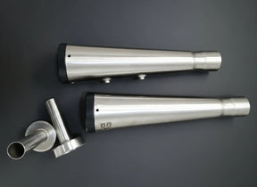 SS Motocorp Slim Can Slip-On Silencer for Royal Enfield Interceptor 650