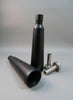 SS Motocorp Fat Cans Slip-On Exhaust Pair for Royal Enfield Interceptor 650 GT 650 Matte Mirror Black Finish