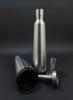 SS Motocorp Fat Cans Slip-On Exhaust Pair for Royal Enfield Interceptor 650 GT 650 Matte Mirror Black Finish