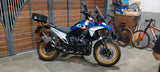 Barrel Storm slip-on exhaust for BMW R1300 GS 2025 stainless steel performance motorcycle exhaust