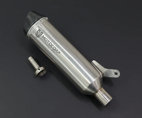 SS Motocorp Slip-On Exhaust Carbon Fiber Tip for Royal Enfield Himalayan 450