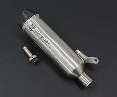 SS Motocorp Slip-On Exhaust Carbon Fiber Tip for Royal Enfield Himalayan 450