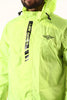 Lone Ranger DryStorm Neon Waterproof Motorcycle Rain Jacket High Visibility