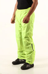 Lone Ranger DryStorm Neon Waterproof Motorcycle Rain Pants High Visibility